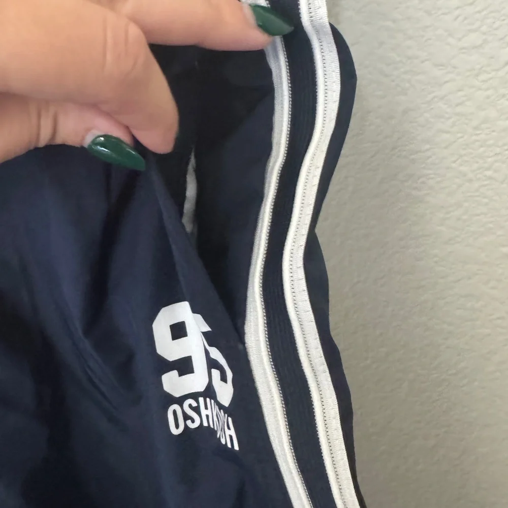 OshKosh B'gosh Navy Trackpants with White Stripes